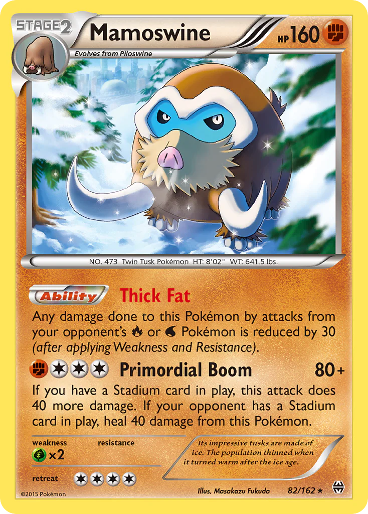 Mamoswine (82/162) [XY: BREAKthrough]