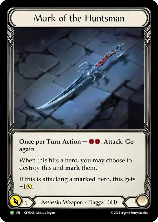 Mark of the Huntsman [GEM006] (GEM Pack 1)  Cold Foil
