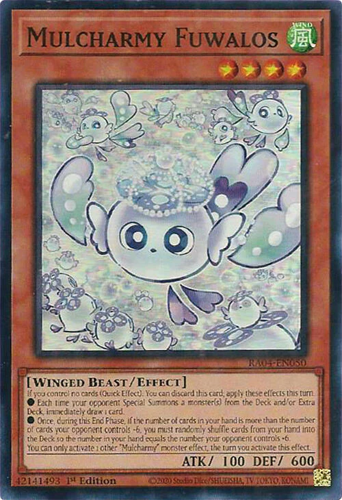 Mulcharmy Fuwalos [RA04-EN050] Super Rare