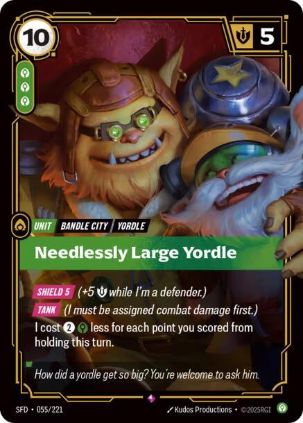 Needlessly Large Yordle - Spiritforged (SPF)