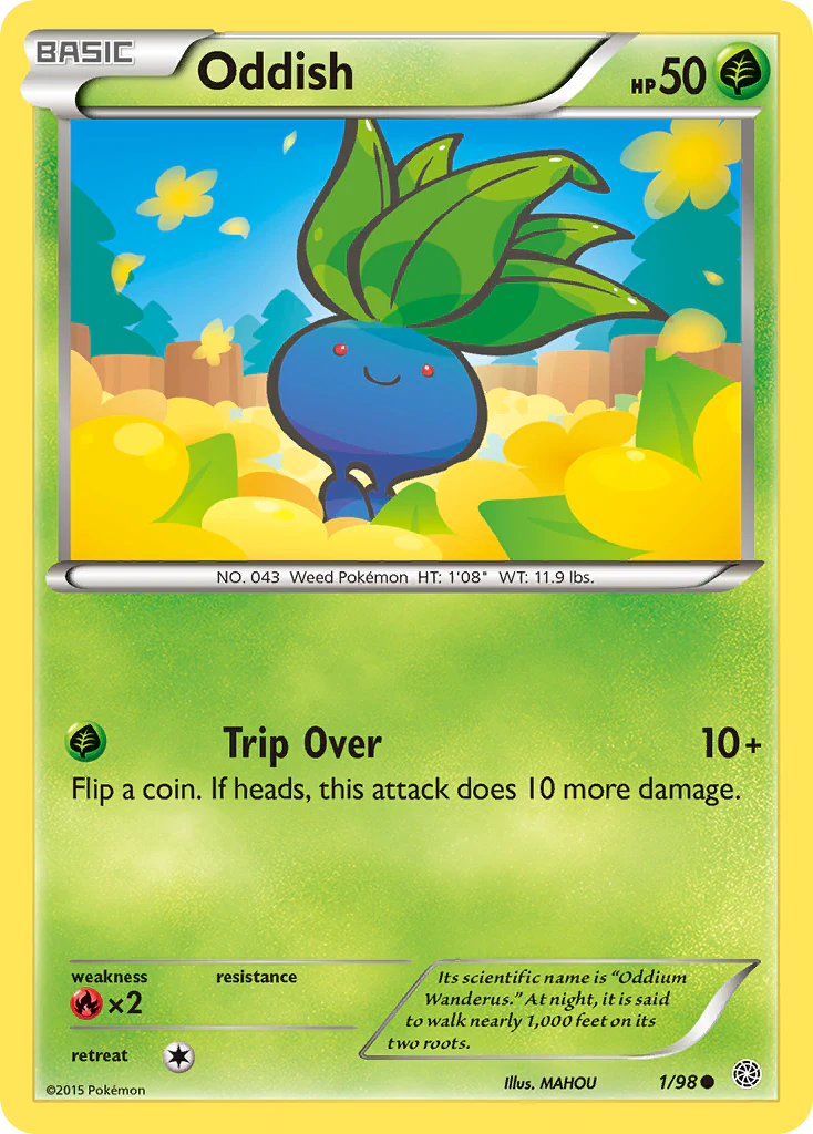 Oddish (1/98) [XY: Ancient Origins]