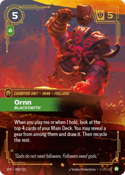 Ornn - Blacksmith - Spiritforged (SPF)