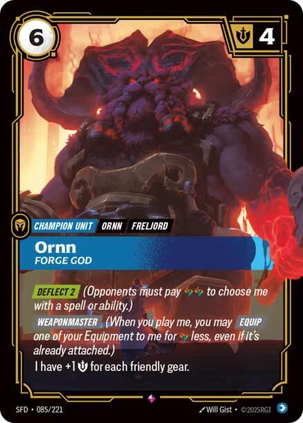 Ornn - Forge God - Spiritforged (SPF)