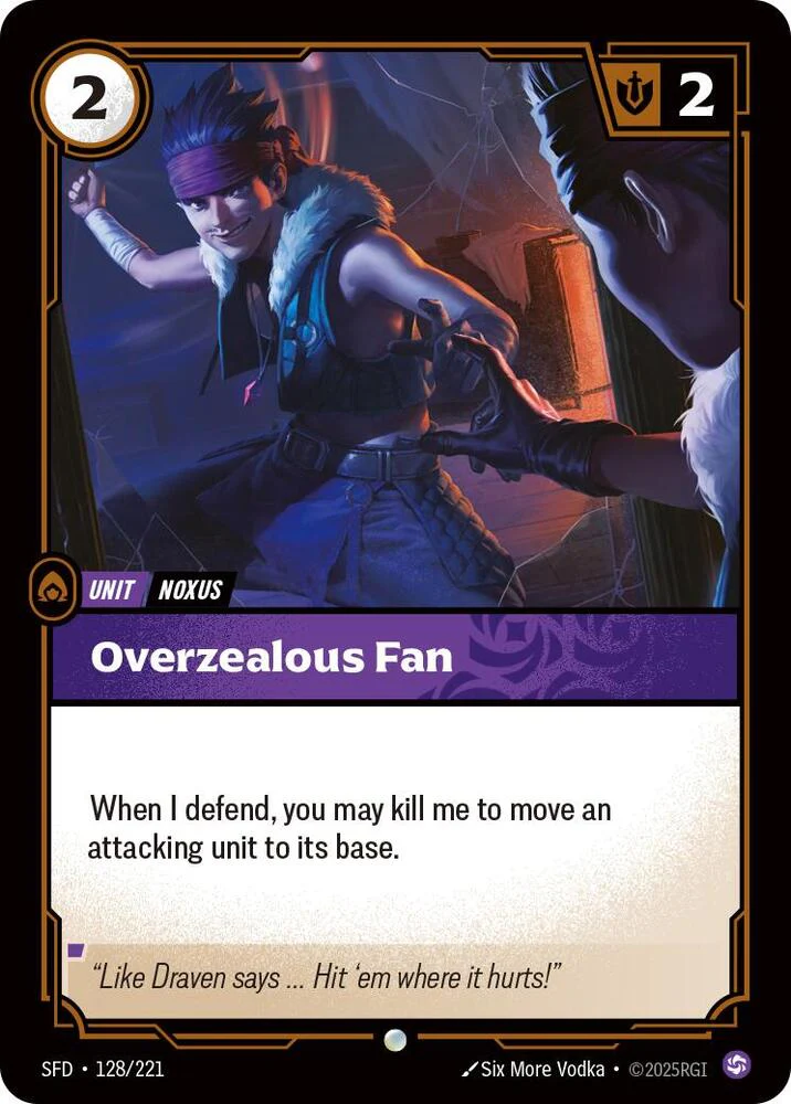 Overzealous Fan - Spiritforged (SPF)
