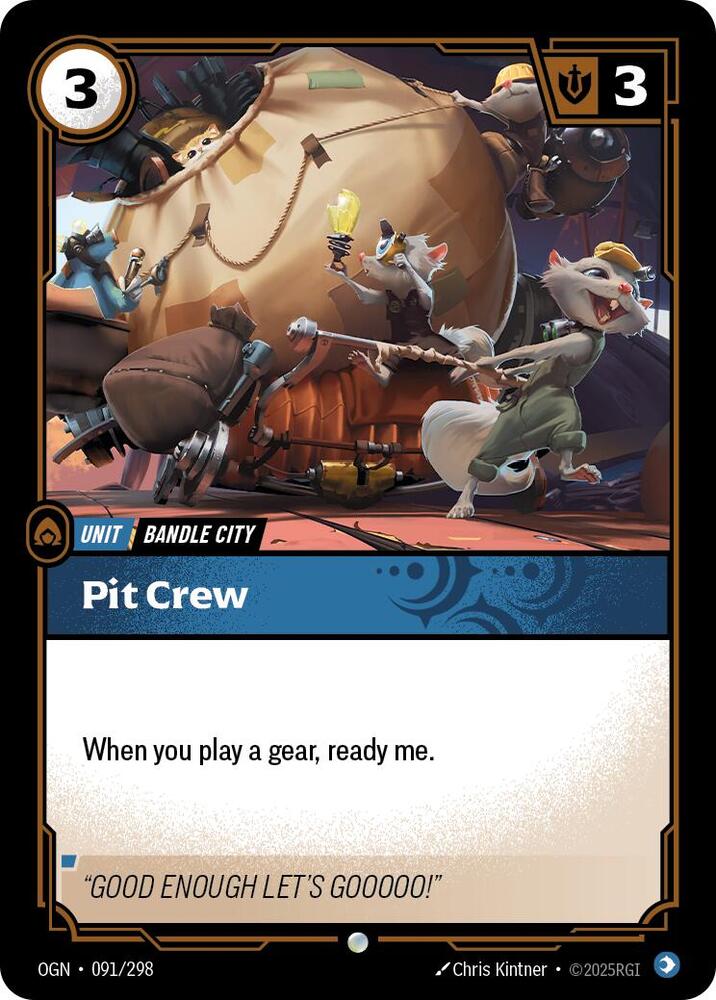Pit Crew - Origins (OGN)