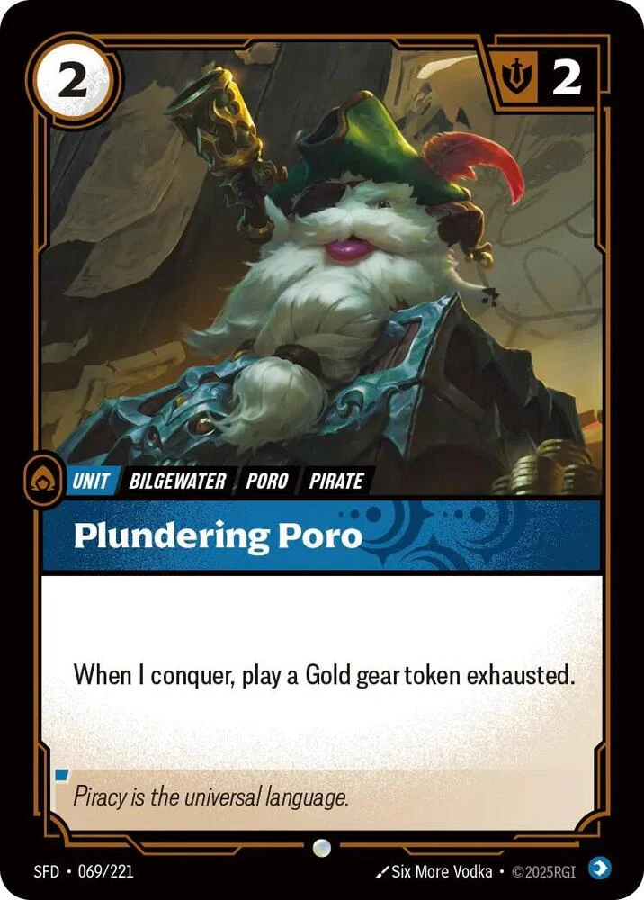 Plundering Poro - Spiritforged (SPF)