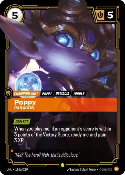 Poppy - Paragon (Alternate Art) - Unleashed (UNL)