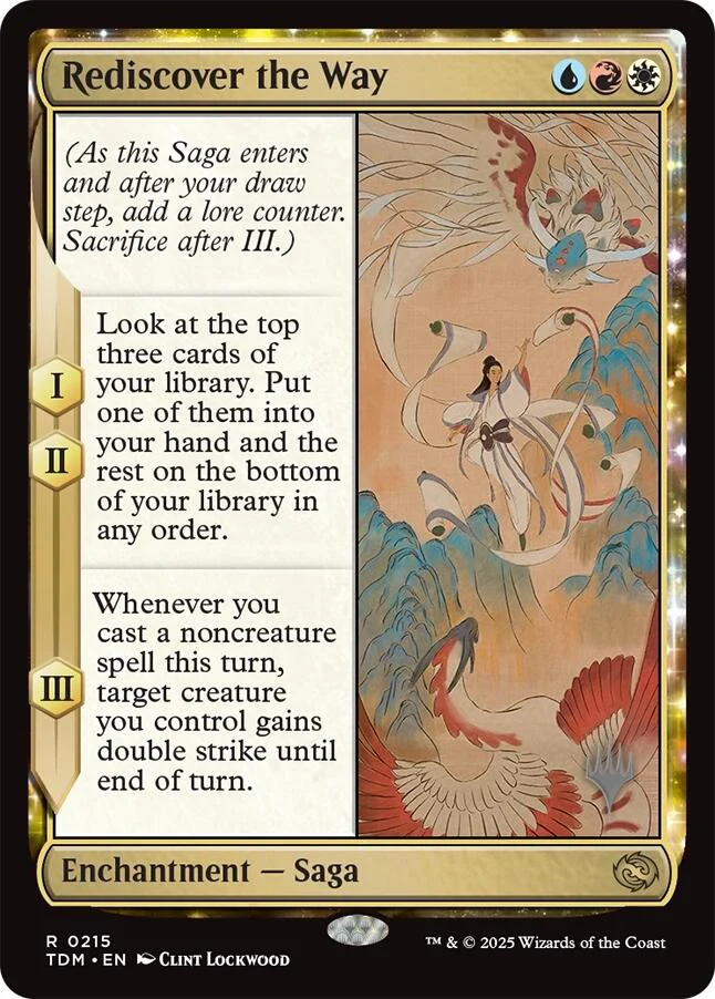 Rediscover the Way [Tarkir: Dragonstorm Promos]