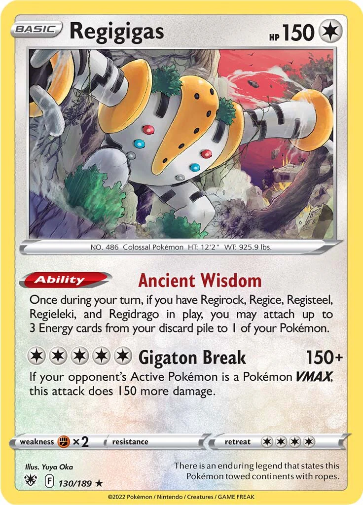 Regigigas (130/189) [Sword & Shield: Astral Radiance]