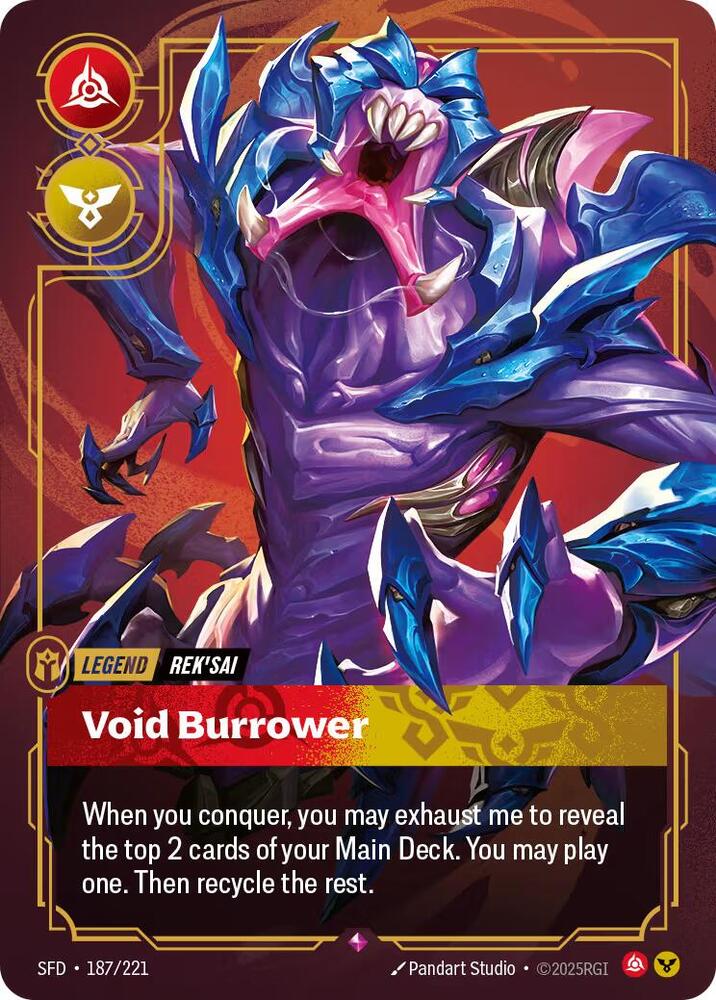 Rek'sai - Void Burrower - Spiritforged (SPF)