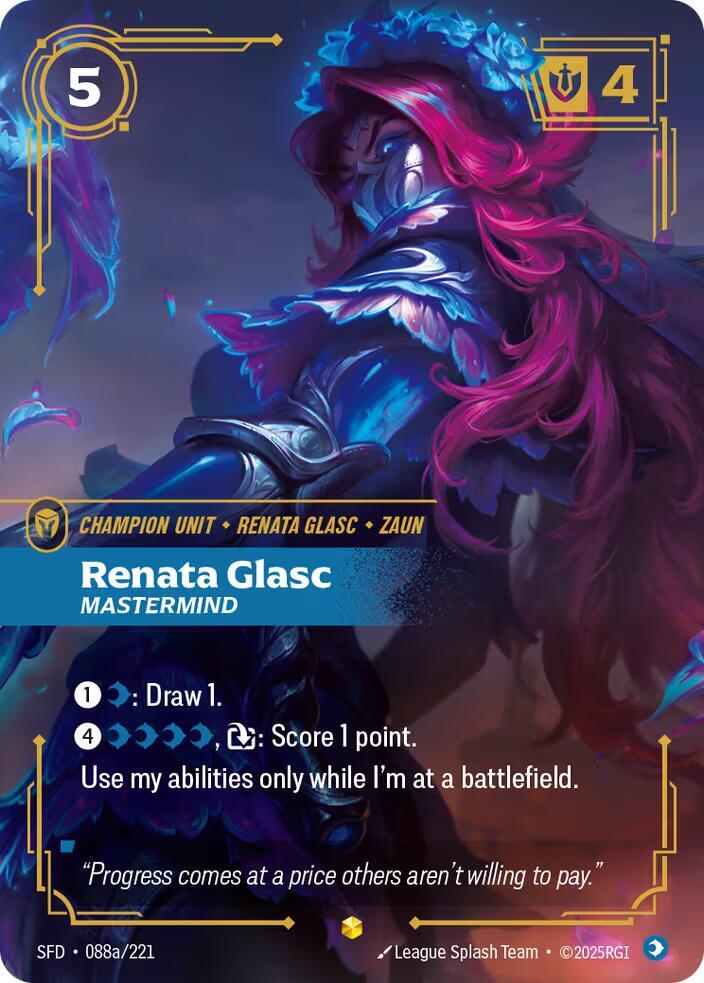 Renata Glasc - Mastermind (Alternate Art) - Spiritforged (SPF)