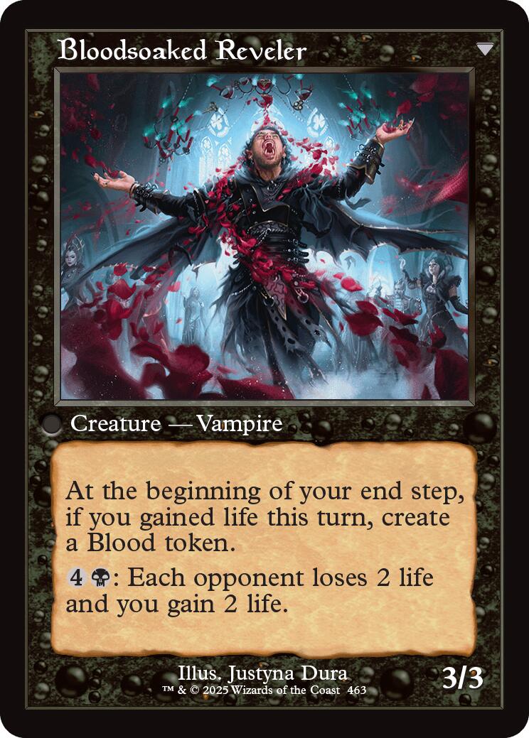 Restless Bloodseeker // Bloodsoaked Reveler (Retro Frame) [Innistrad Remastered] - Image 2