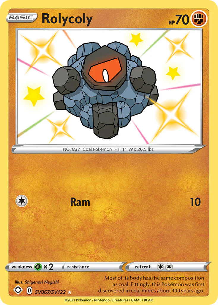Rolycoly (SV067/SV122) [Sword & Shield: Shining Fates]