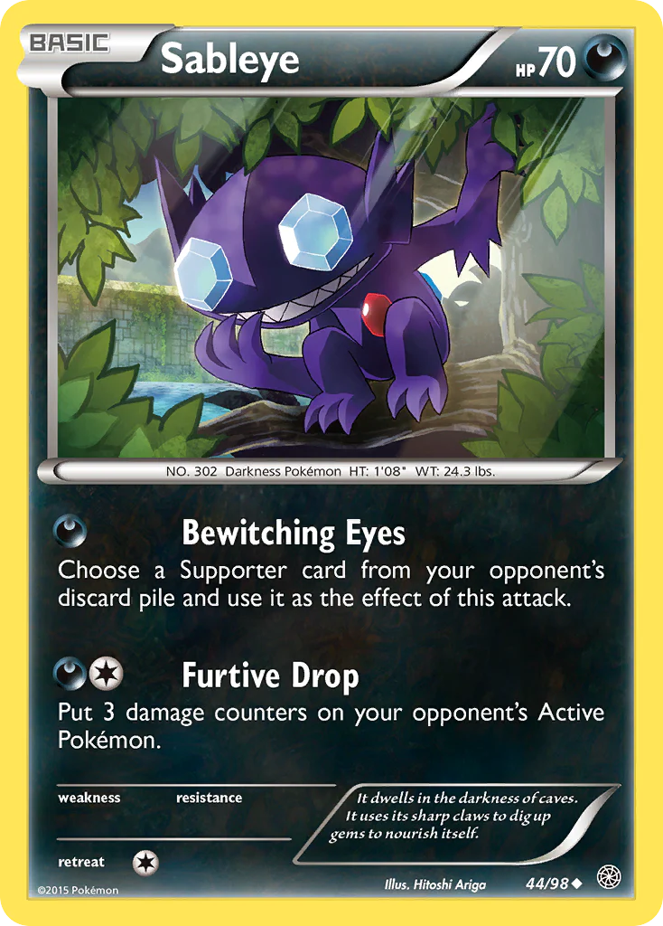 Sableye (44/98) [XY: Ancient Origins]