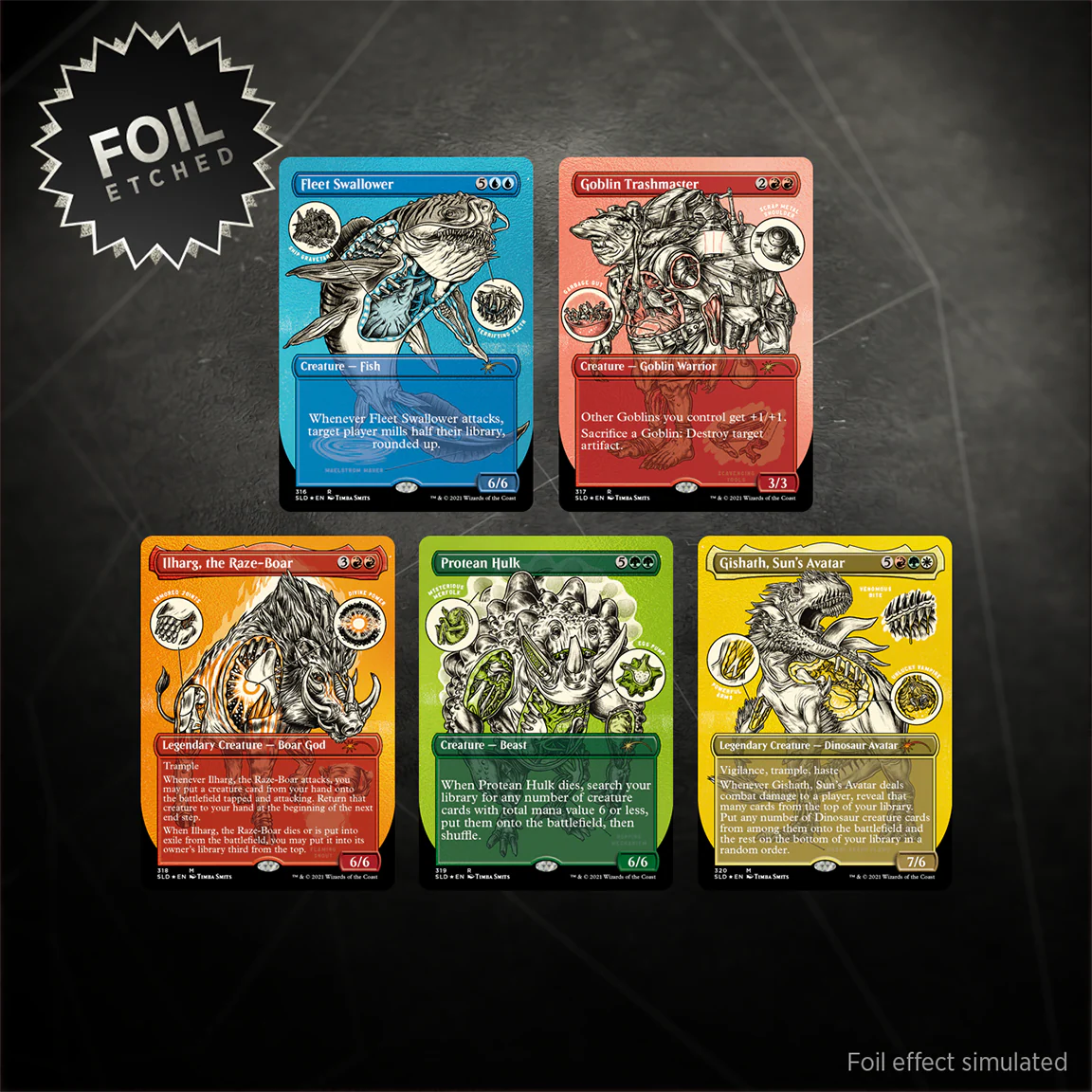 Secret Lair: Drop Series - Monster Anatomy 101 (Foil Etched Edition) - Image 2