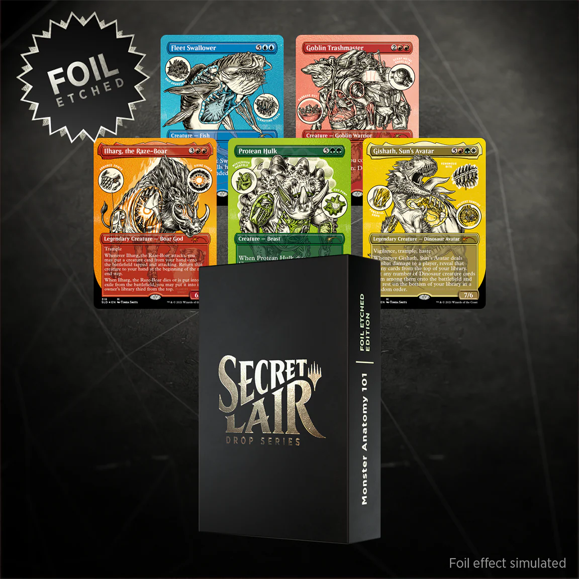 Secret Lair: Drop Series - Monster Anatomy 101 (Foil Etched Edition) - Image 3