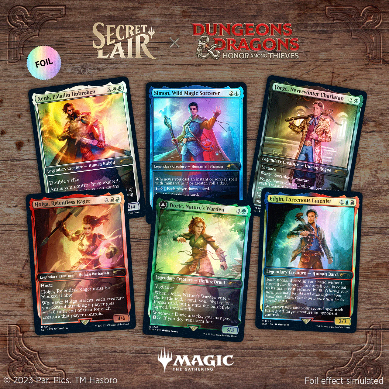 Secret Lair: Drop Series - Secret Lair x Dungeons & Dragons (Honor Among Thieves - Foil Edition)