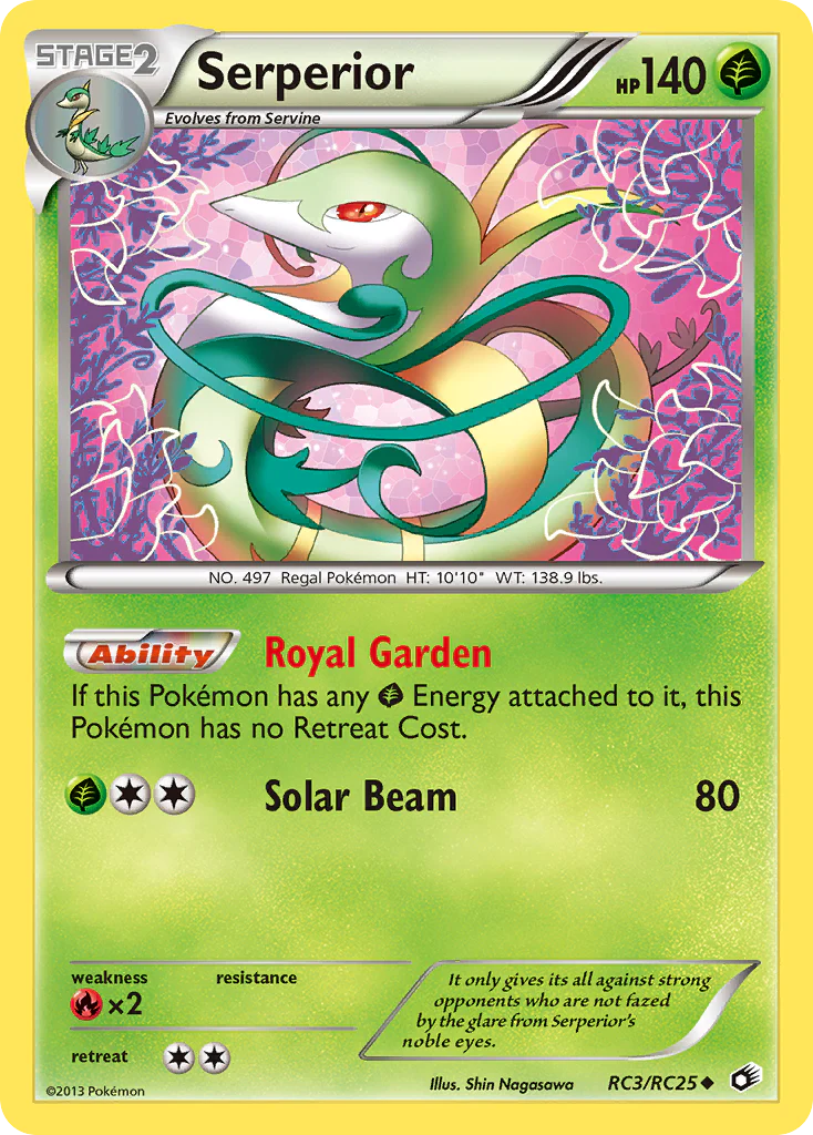 Serperior (RC3/RC25) [Black & White: Legendary Treasures]