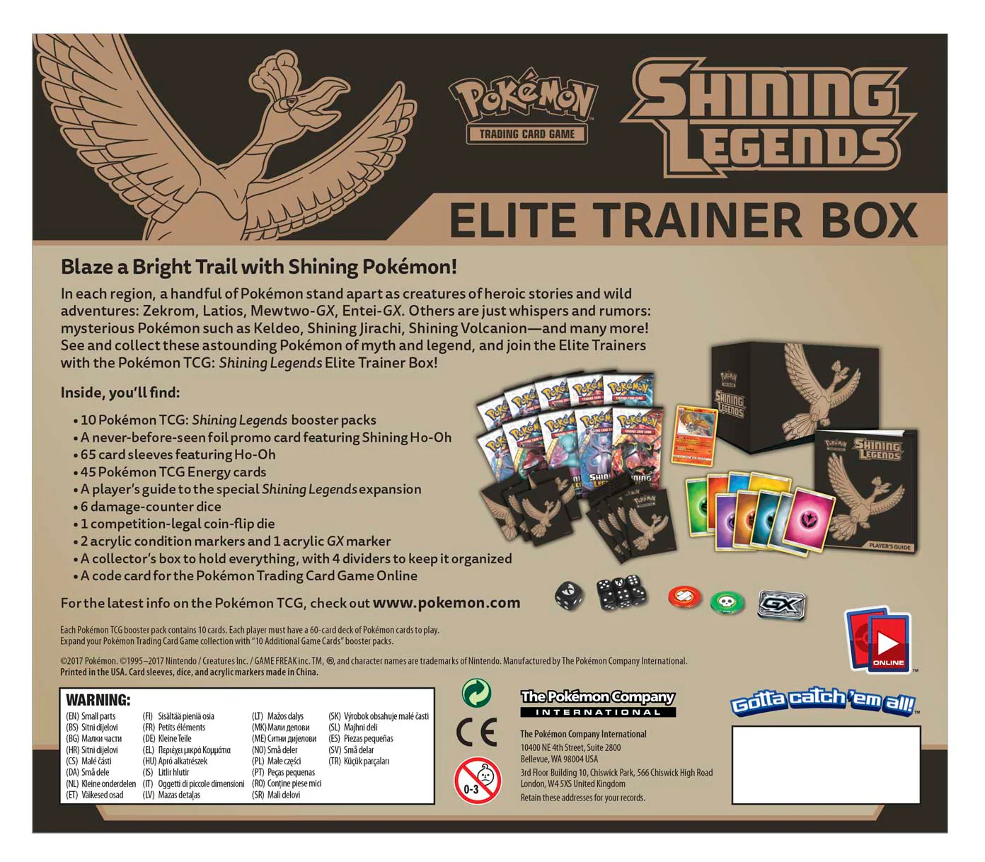 Sun & Moon: Shining Legends - Elite Trainer Box - Image 3