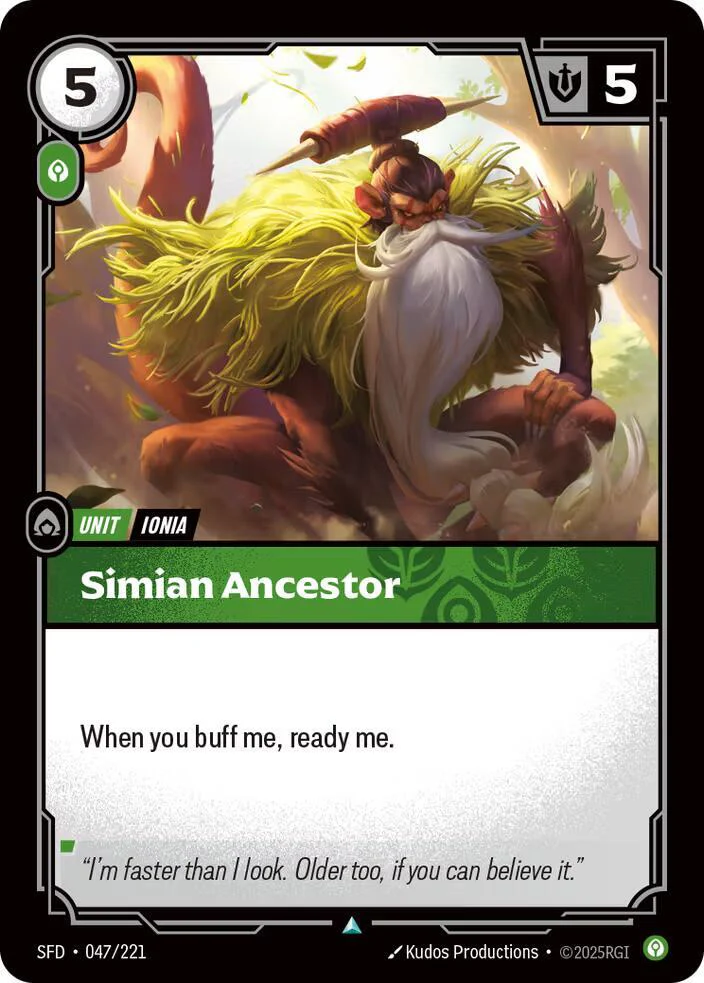 Simian Ancestor - Spiritforged (SPF)