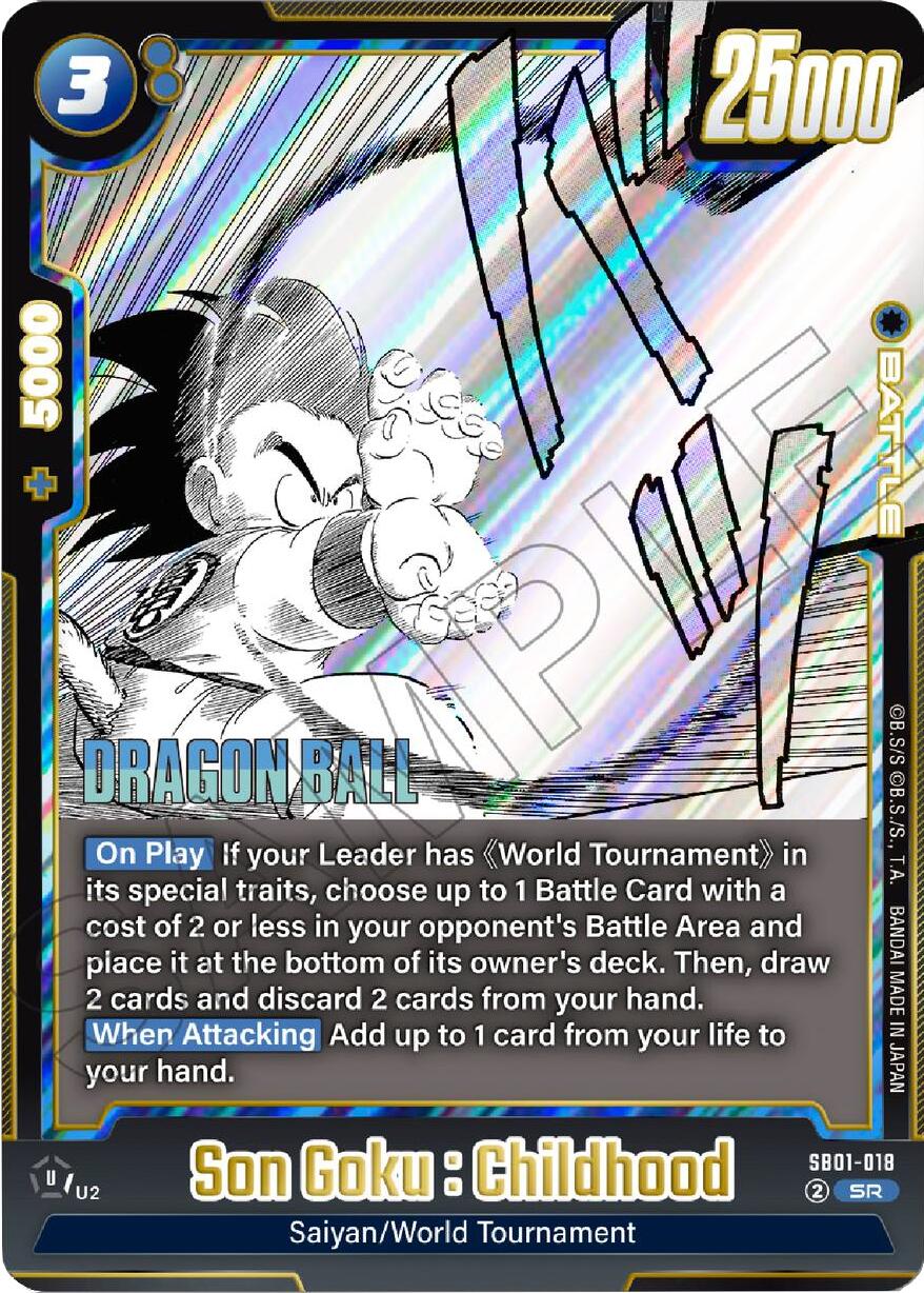 Son Goku : Childhood (SB01-018) [Manga Booster 01]