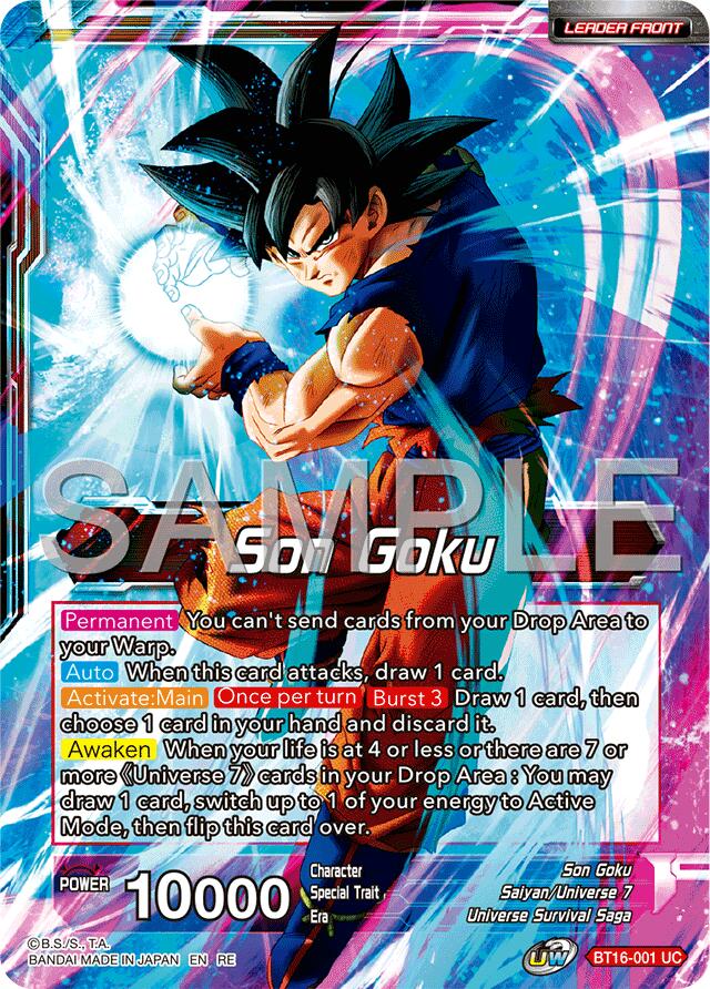 Son Goku // Son Goku, Supreme Warrior (Reprint) (BT16-001) [Premium Anniversary Box 2025] - Image 2