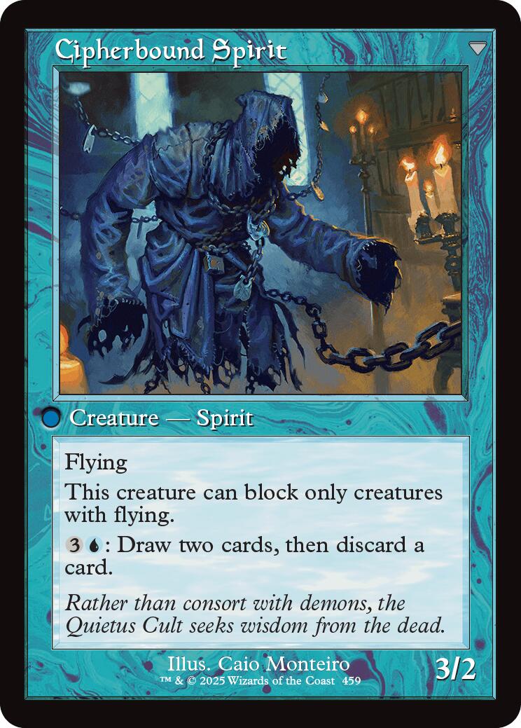 Soulcipher Board // Cipherbound Spirit (Retro Frame) [Innistrad Remastered] - Image 2