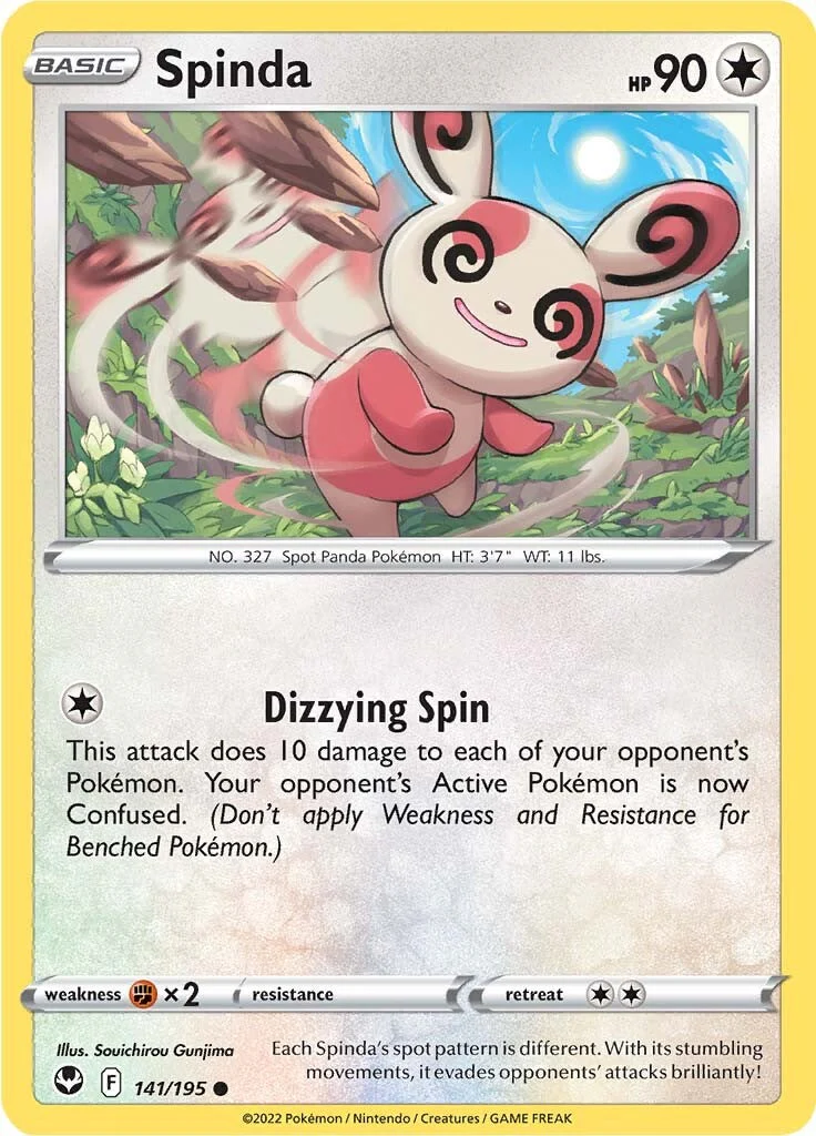 Spinda (141/195) [Sword & Shield: Silver Tempest] - Image 2
