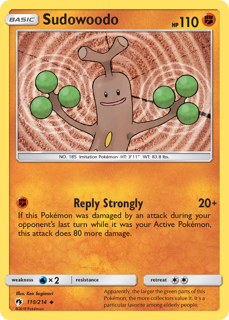 Sudowoodo (110/214) [Sun & Moon: Lost Thunder]