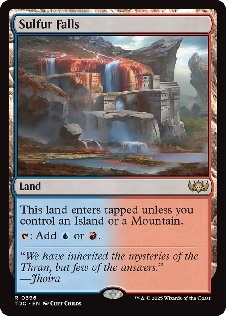 Sulfur Falls [Tarkir: Dragonstorm Commander]
