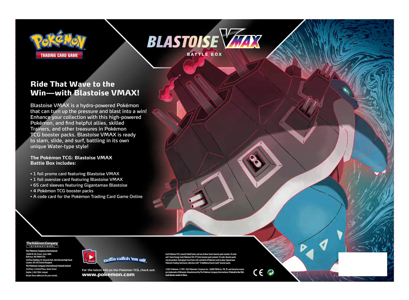 Sword & Shield: Battle Styles - Battle Box (Blastoise VMAX) - Image 2