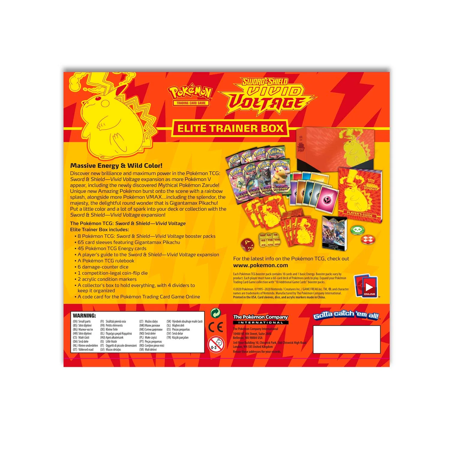 Sword & Shield: Vivid Voltage - Elite Trainer Box - Image 2