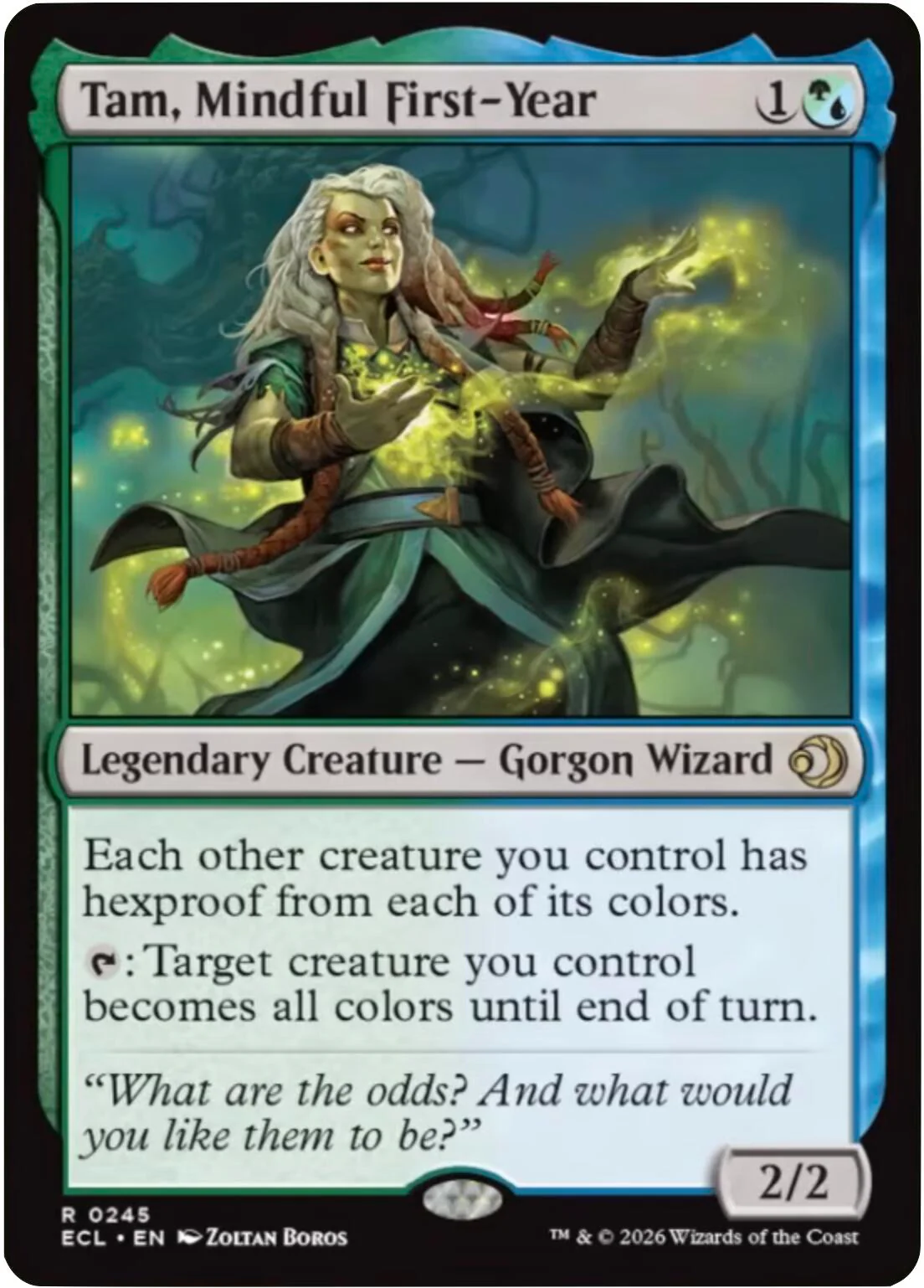 Tam, Mindful First-Year [Lorwyn Eclipsed]