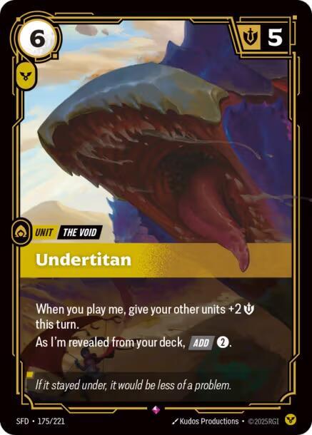 Undertitan - Spiritforged (SPF)