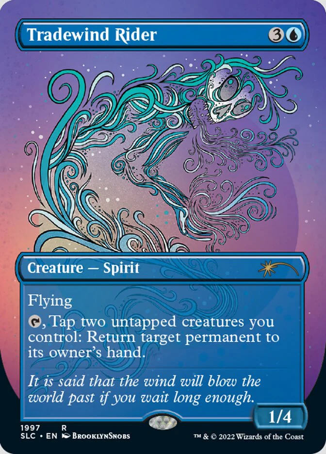 Tradewind Rider (Borderless) [Secret Lair Countdown Kit]