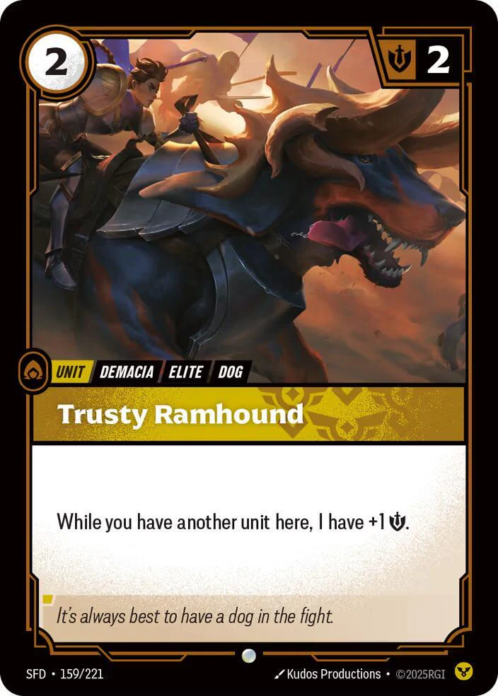 Trusty Ramhound - Spiritforged (SPF)