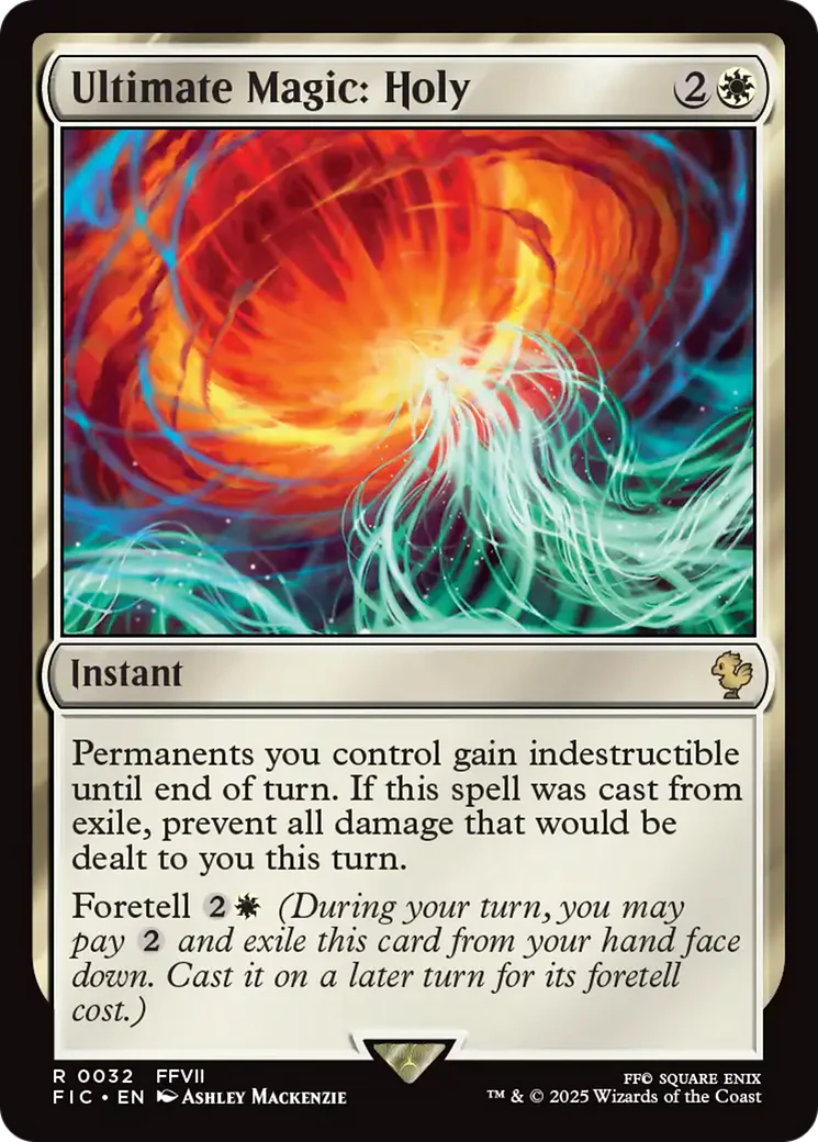 Ultimate Magic: Holy [FINAL FANTASY Commander]