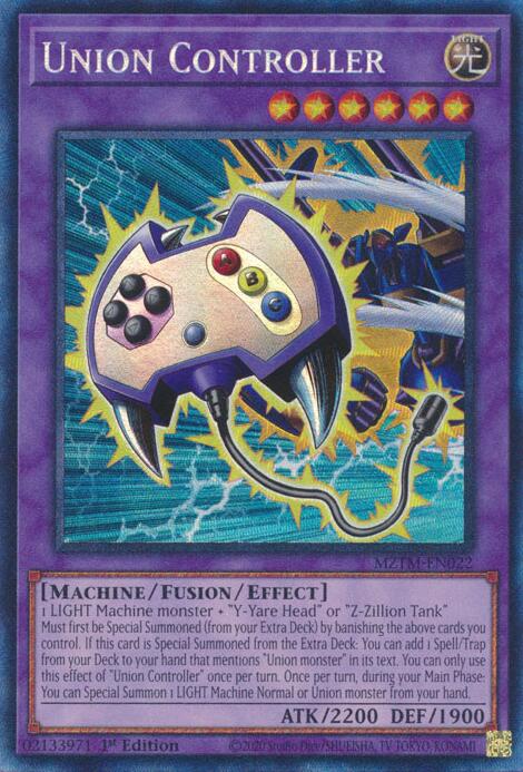 Union Controller (Collector's Rare) [MZTM-EN022] Collector's Rare