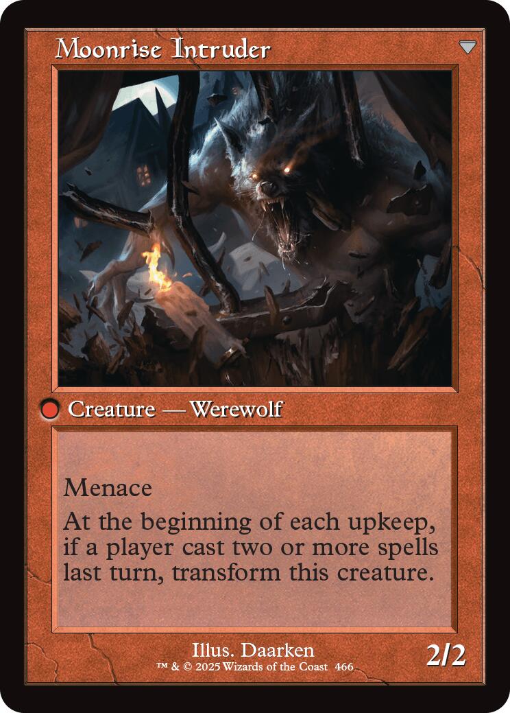Village Messenger // Moonrise Intruder (Retro Frame) [Innistrad Remastered] - Image 2