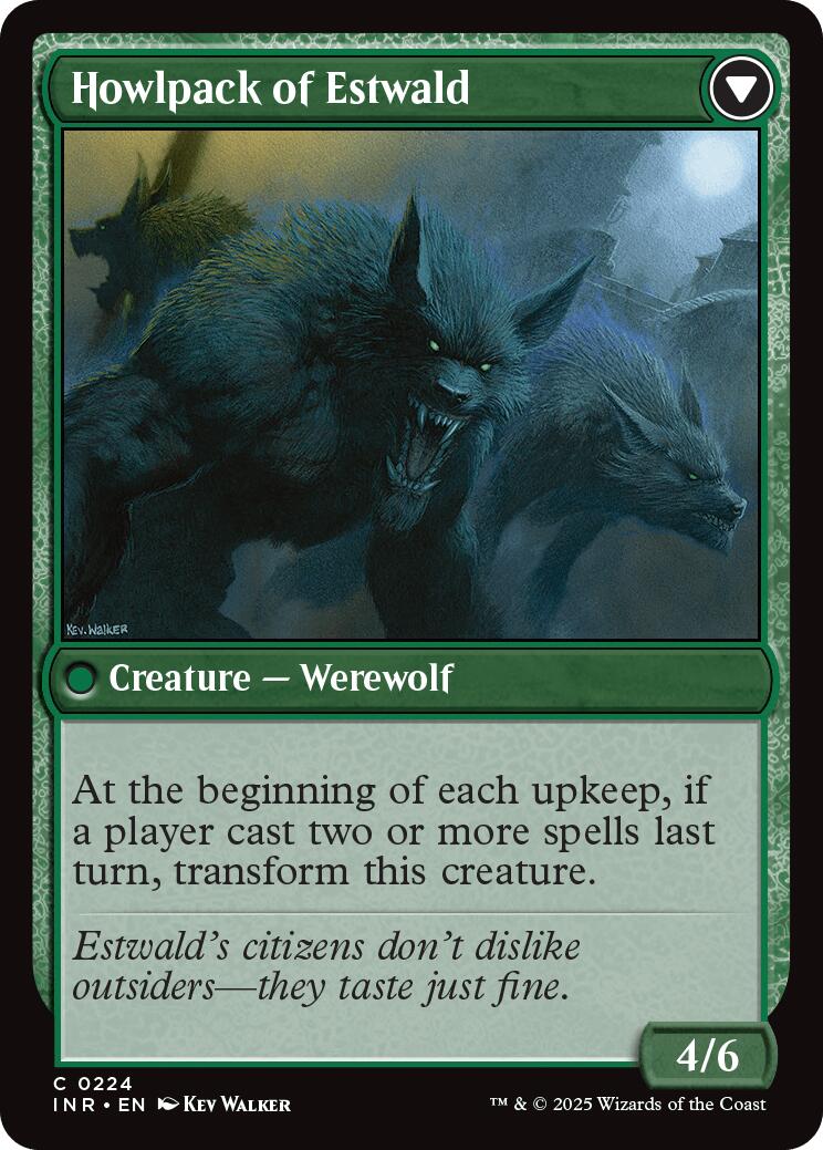 Villagers of Estwald // Howlpack of Estwald [Innistrad Remastered] - Image 2