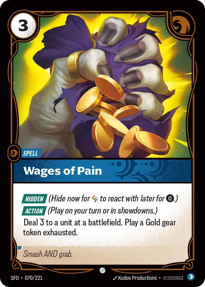 Wages of Pain - Spiritforged (SPF)