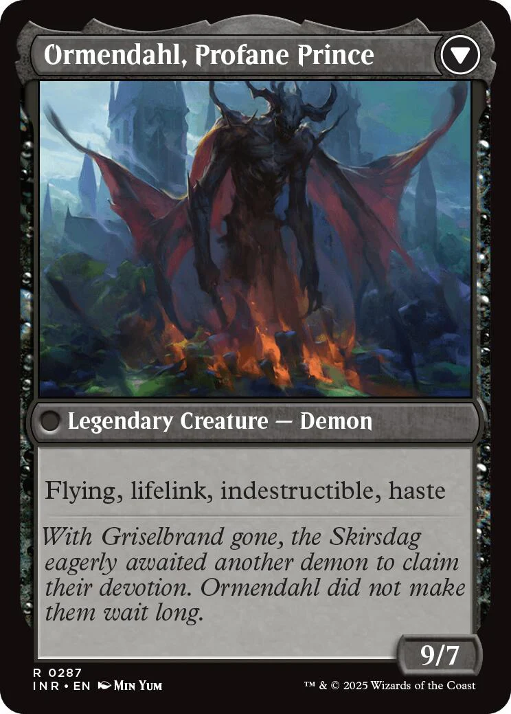 Westvale Abbey // Ormendahl, Profane Prince [Innistrad Remastered] - Image 2