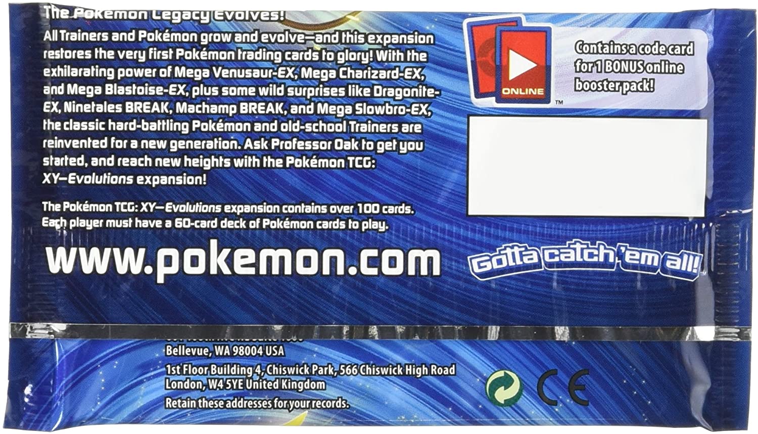 XY: Evolutions - Booster Pack - Image 2