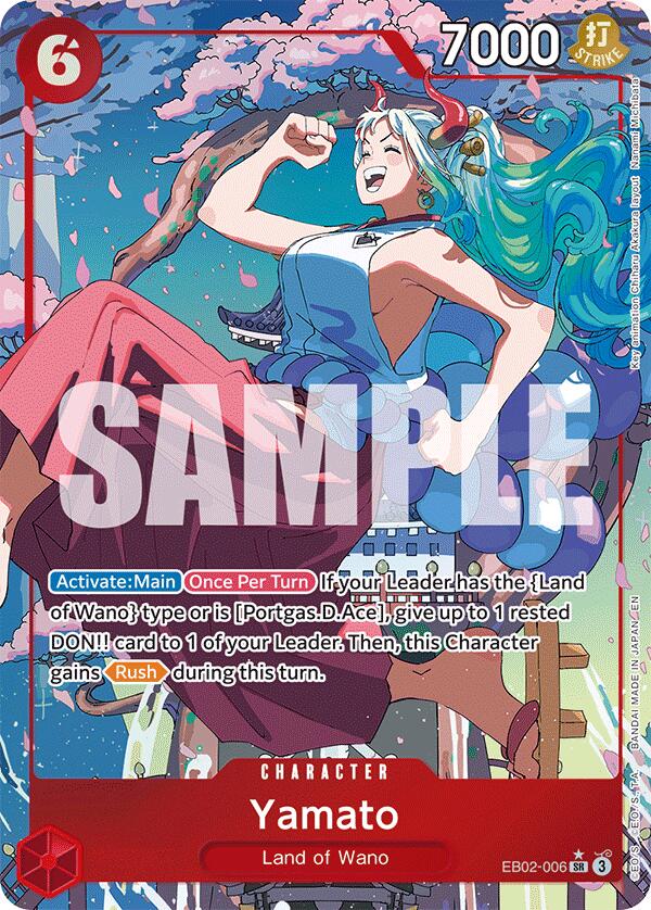Yamato (Alternate Art) [Extra Booster: Anime 25th Collection]